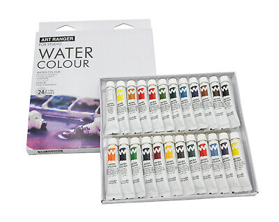 Art Ranger® Aquarell-farbset, 24 Tuben à 12ml, Künstlerfarben, Aquarellfarben